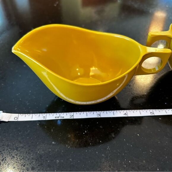 EUC Vintage Mid Century Modern Sun Valley Melmac Cream and Sugar Servers - Picture 4 of 6